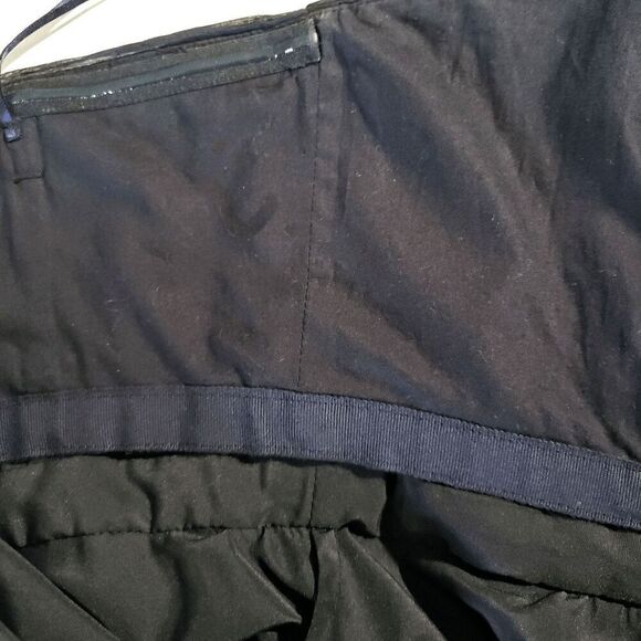 J Crew Navy Nadia 100% Silk Strapless Dress  Size 8 - Picture 8 of 12